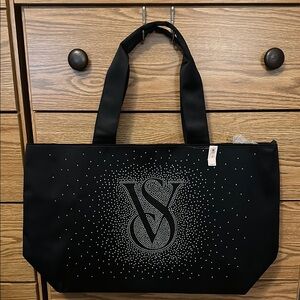 Victoria's Secret Black Tote Bag